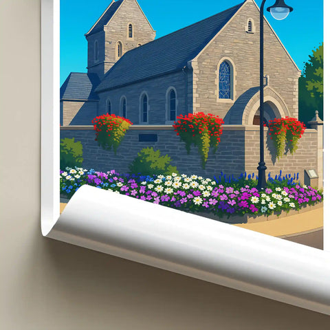 Affiche - Cherbourg - Église Saint-Martin d’Octeville