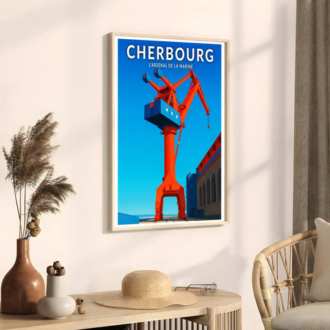 Affiche - Cherbourg - L'Arsenal de la Marine