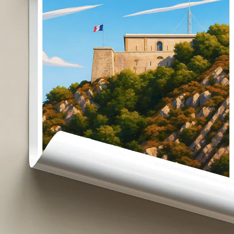 Affiche - Cherbourg - Le Château