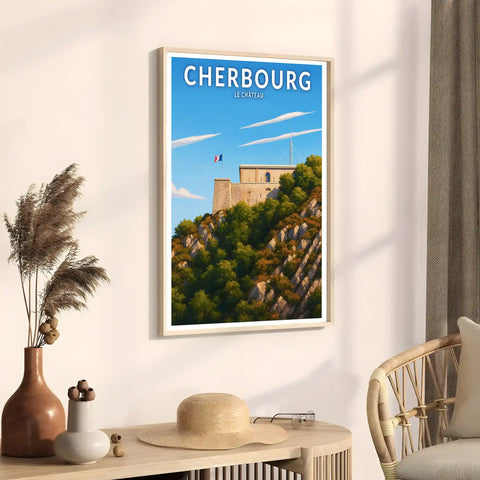 Affiche - Cherbourg - Le Château