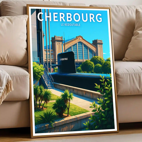 Affiche - Cherbourg - Le Redoutable
