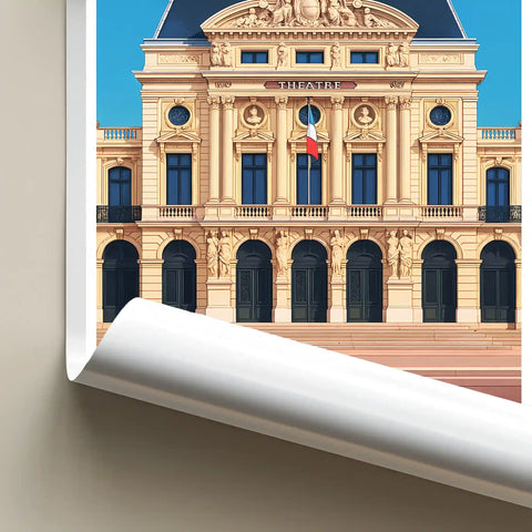 Affiche - Cherbourg - Le Théâtre