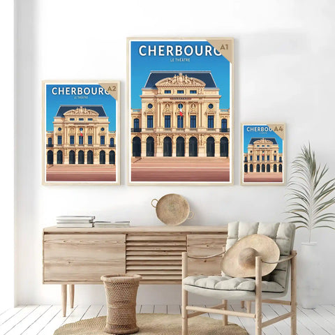 Affiche - Cherbourg - Le Théâtre