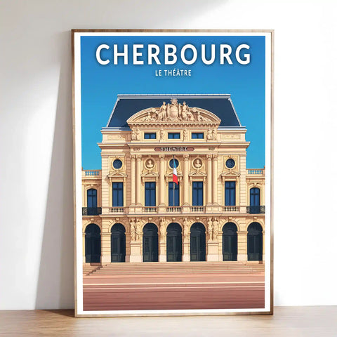 Affiche - Cherbourg - Le Théâtre