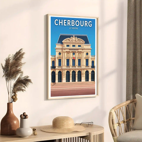 Affiche - Cherbourg - Le Théâtre
