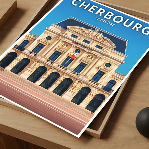 Affiche - Cherbourg - Le Théâtre