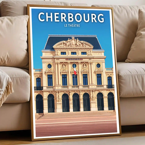 Affiche - Cherbourg - Le Théâtre