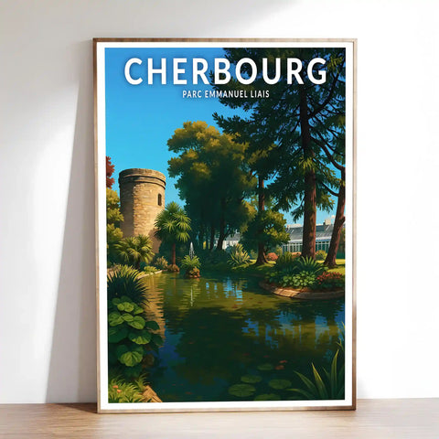 Affiche - Cherbourg - Parc Emmanuel Liais