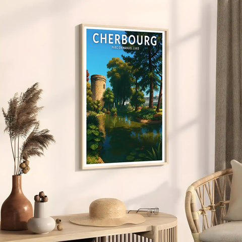 Affiche - Cherbourg - Parc Emmanuel Liais
