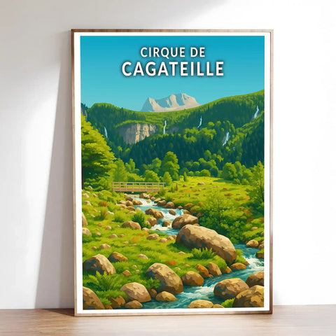Affiche - Cirque de Cagateille