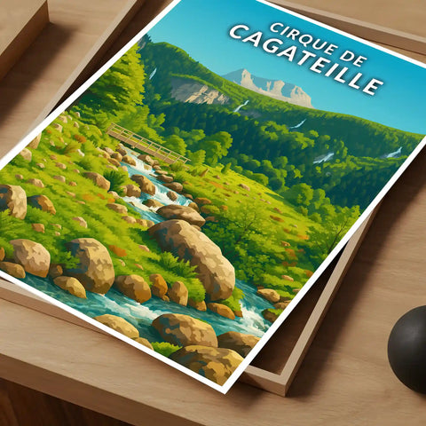 Affiche - Cirque de Cagateille