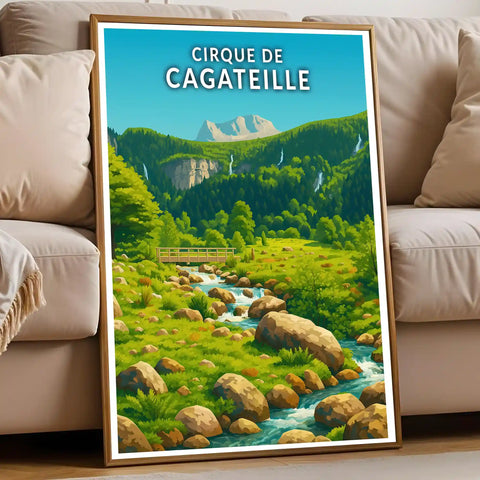 Affiche - Cirque de Cagateille
