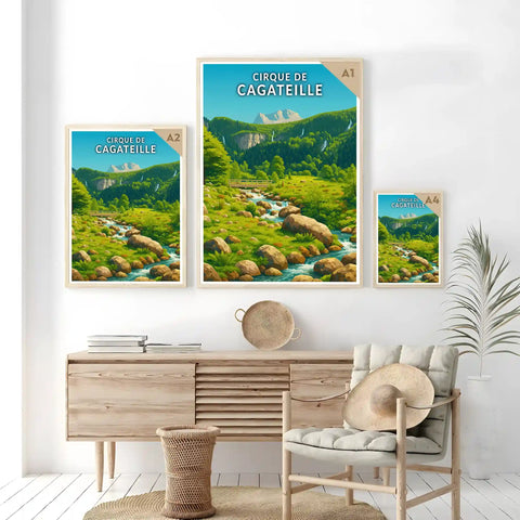 Affiche - Cirque de Cagateille