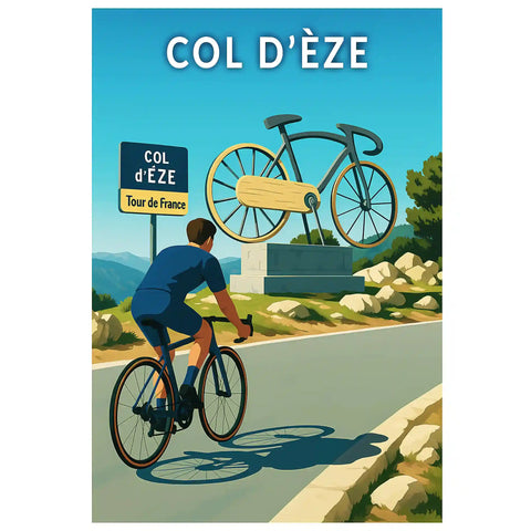 Affiche - Col d'Èze