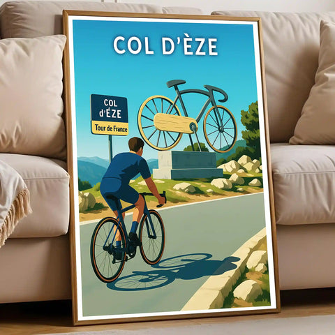 Affiche - Col d'Èze