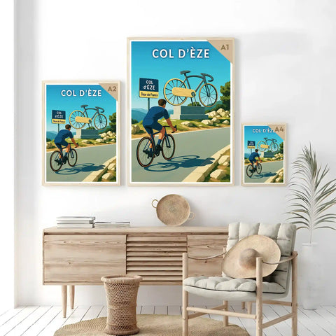 Affiche - Col d'Èze