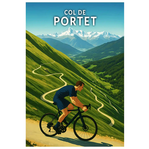 Affiche - Col de Portet