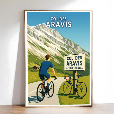 Affiche - Col des Aravis