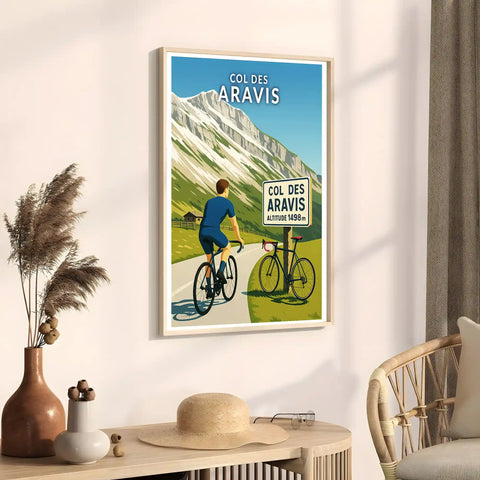 Affiche - Col des Aravis
