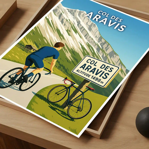 Affiche - Col des Aravis