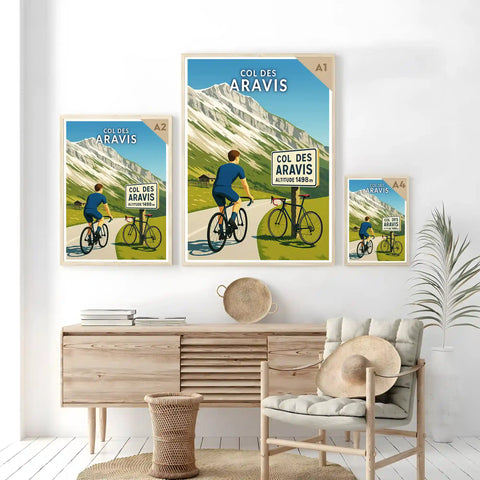 Affiche - Col des Aravis