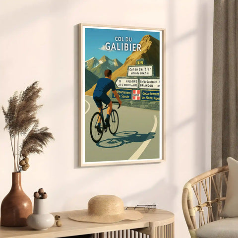 Affiche - Col du Galibier