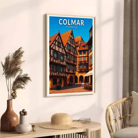 Affiche - Colmar - Le Centre-Ville