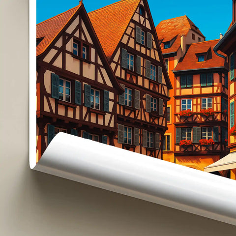 Affiche - Colmar - Le Centre-Ville