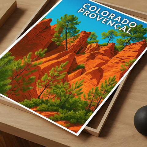 Affiche - Colorado Provençal