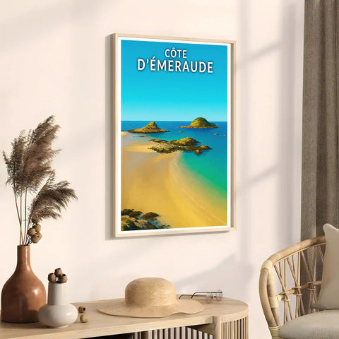 Affiche - Côte d'Émeraude