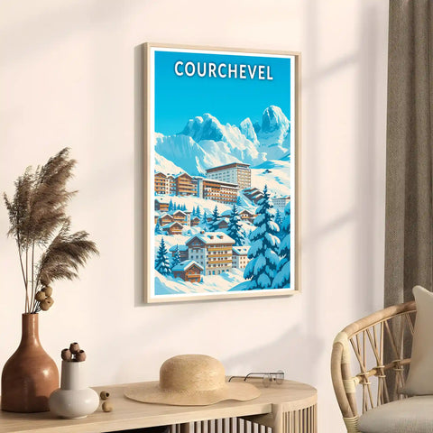 Affiche - Courchevel