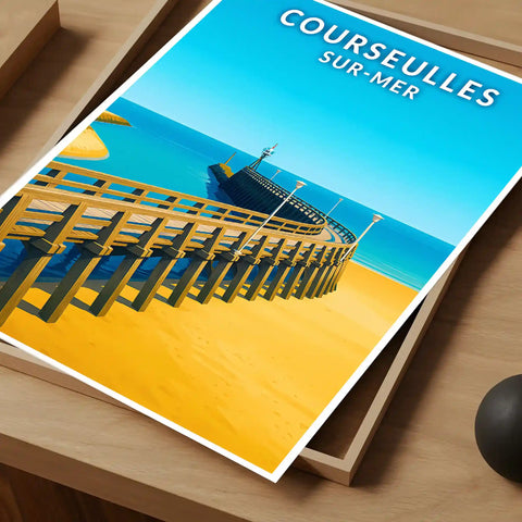 Affiche - Courseulles-sur-Mer