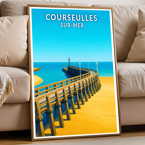 Affiche - Courseulles-sur-Mer