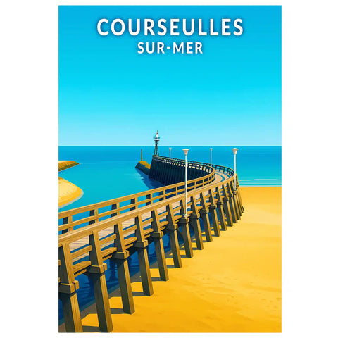 Affiche - Courseulles-sur-Mer