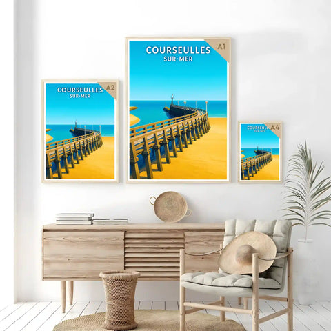 Affiche - Courseulles-sur-Mer