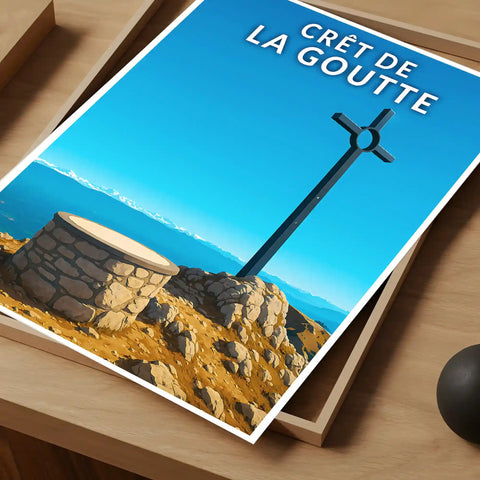 Affiche - Crêt de la Goutte