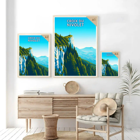 Affiche - Croix du Nivolet