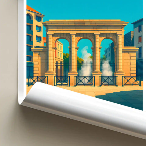 Affiche - Dax - Fontaine Chaude