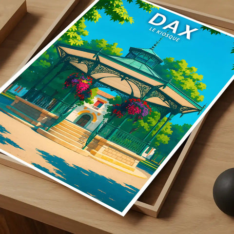 Affiche - Dax - Le Kiosque