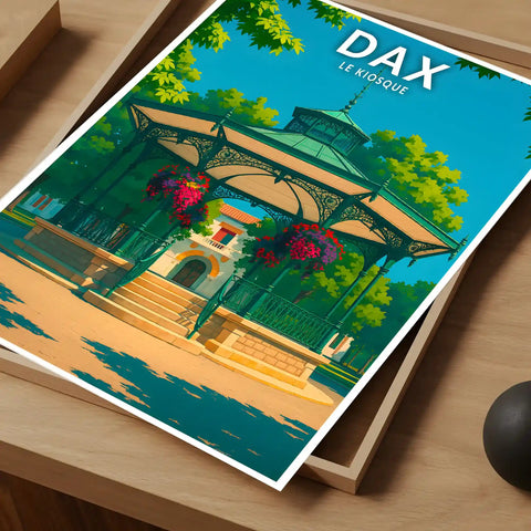 Affiche - Dax - Le Kiosque