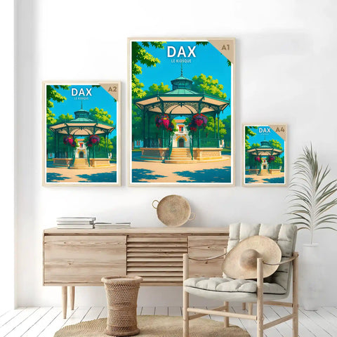 Affiche - Dax - Le Kiosque
