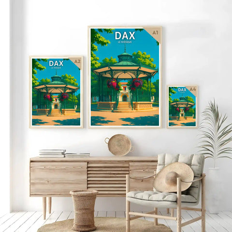 Affiche - Dax - Le Kiosque