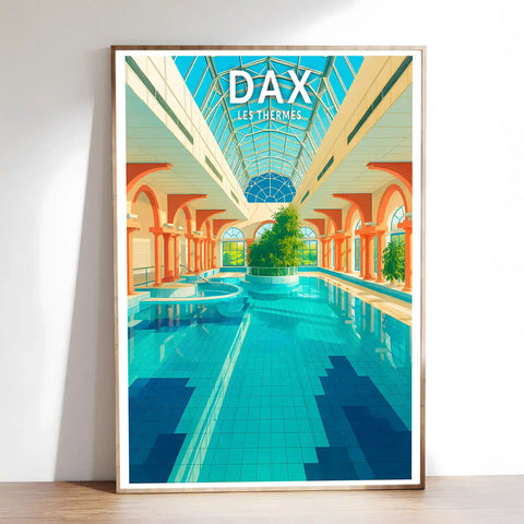 Affiche - Dax - Les Thermes