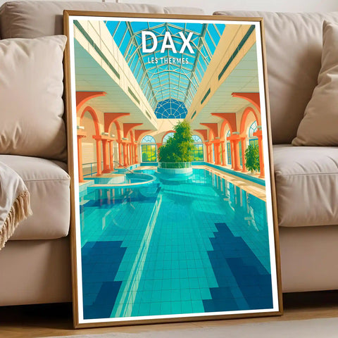 Affiche - Dax - Les Thermes