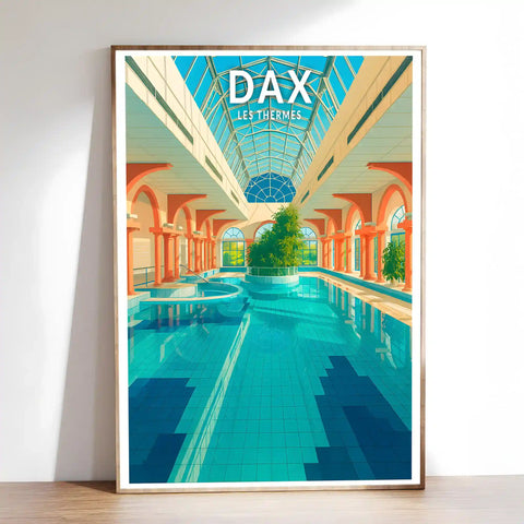 Affiche - Dax - Les Thermes