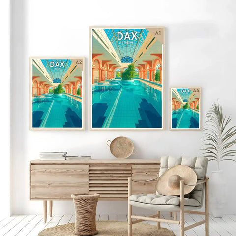 Affiche - Dax - Les Thermes