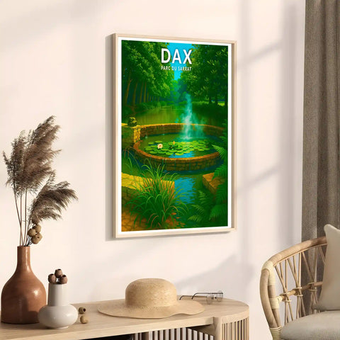 Affiche - Dax - Parc du Sarrat