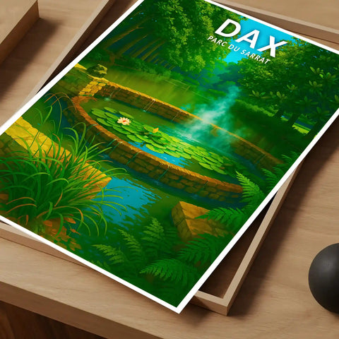 Affiche - Dax - Parc du Sarrat