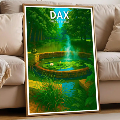 Affiche - Dax - Parc du Sarrat