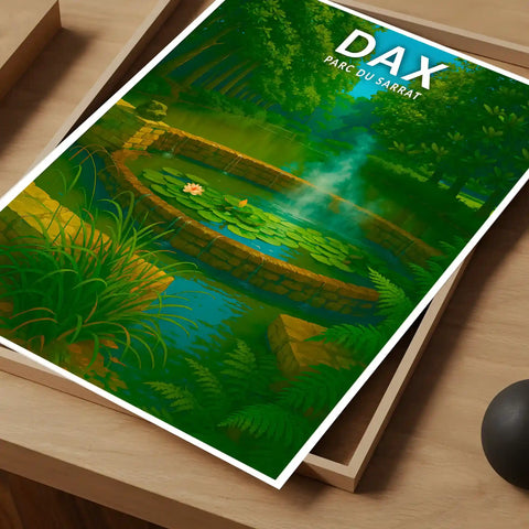 Affiche - Dax - Parc du Sarrat